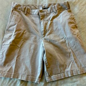 Izod shorts, light gray.  Size 32, 9.5 inseam.
